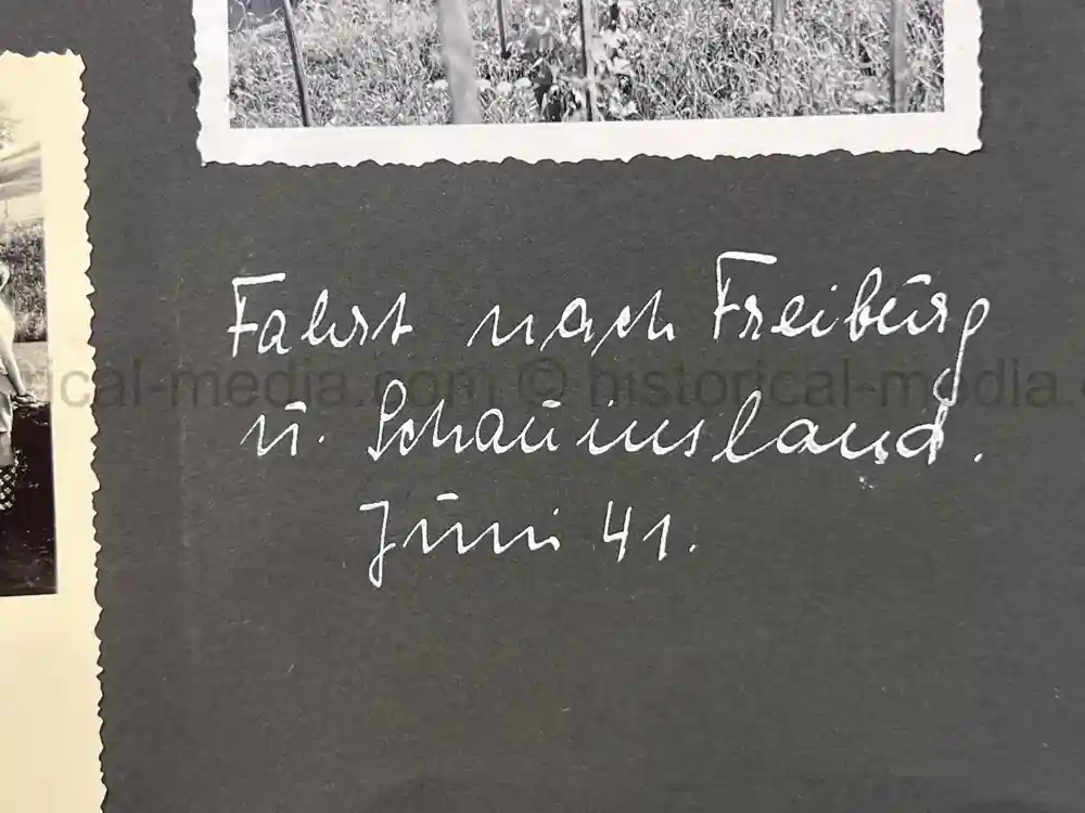 WWII GERMAN ARMY OFFICER PHOTO ALBUM - REITER REGIMENT 21 - DESTROYED AT STALINGRAD - POLAND 1939, FRANCE 1940