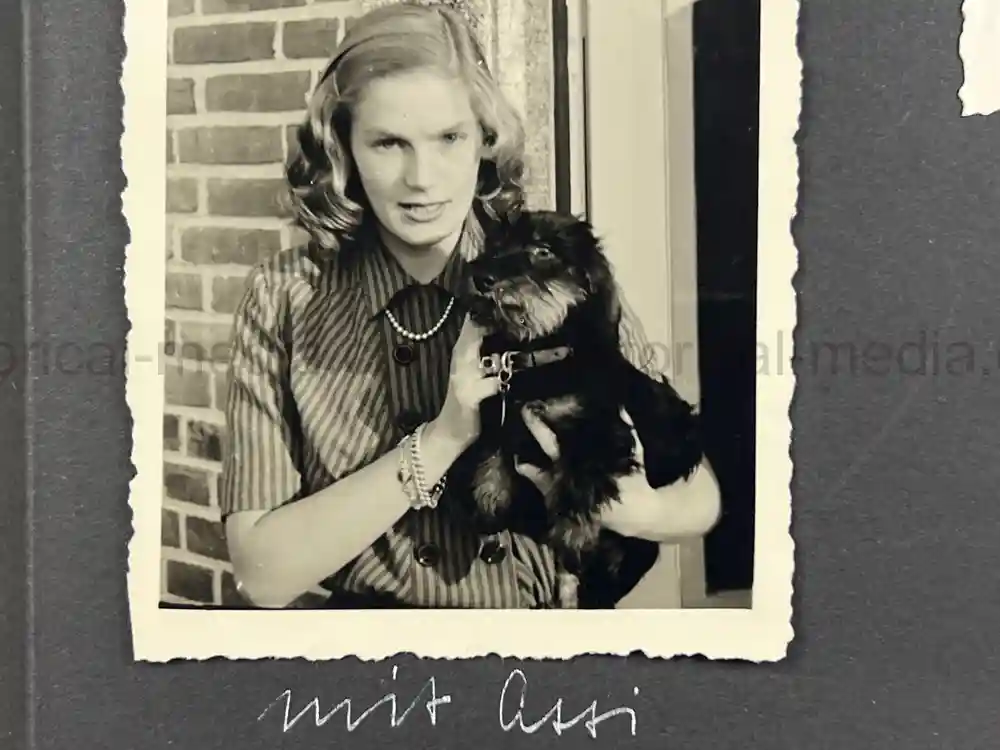 WWII GERMAN ARMY OFFICER PHOTO ALBUM - REITER REGIMENT 21 - DESTROYED AT STALINGRAD - POLAND 1939, FRANCE 1940