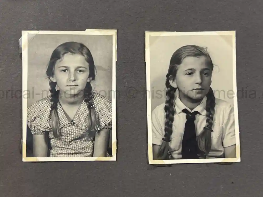 WWII GERMAN GIRL'S BDM PHOTO ALBUM