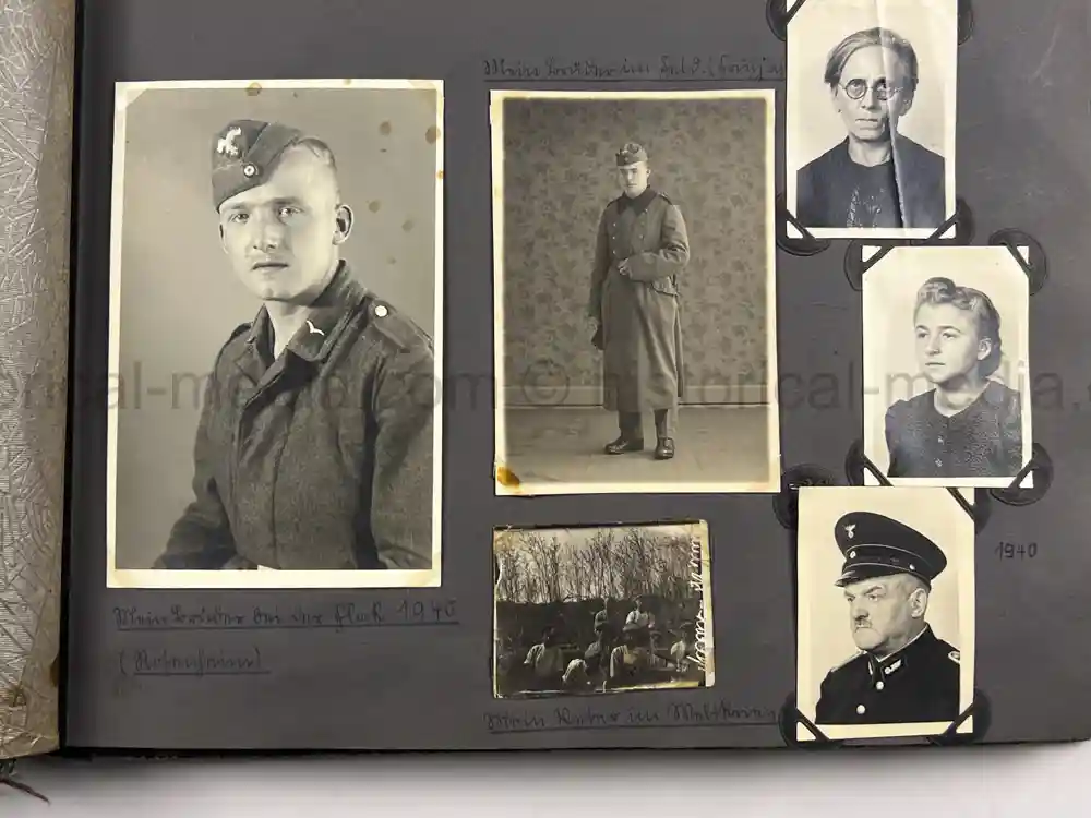 WWII GERMAN GIRL'S BDM PHOTO ALBUM