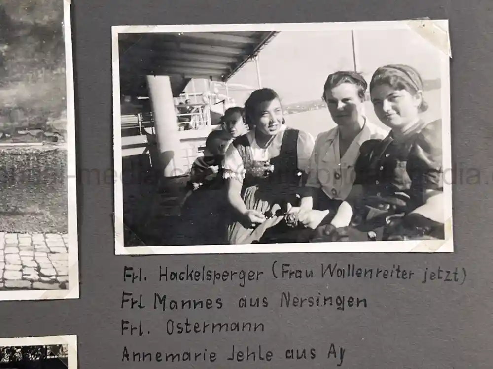 WWII GERMAN GIRL'S BDM PHOTO ALBUM