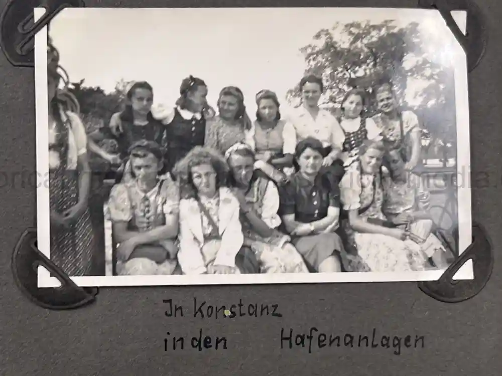 WWII GERMAN GIRL'S BDM PHOTO ALBUM