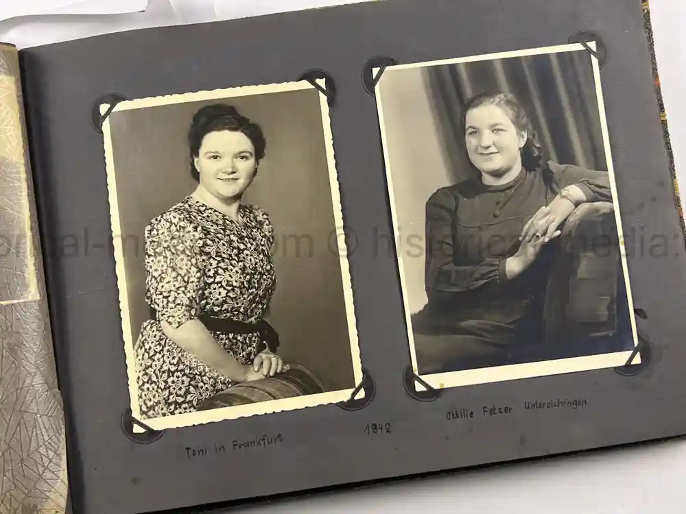 WWII GERMAN GIRL'S BDM PHOTO ALBUM