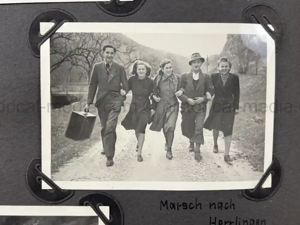 WWII GERMAN GIRL'S BDM PHOTO ALBUM
