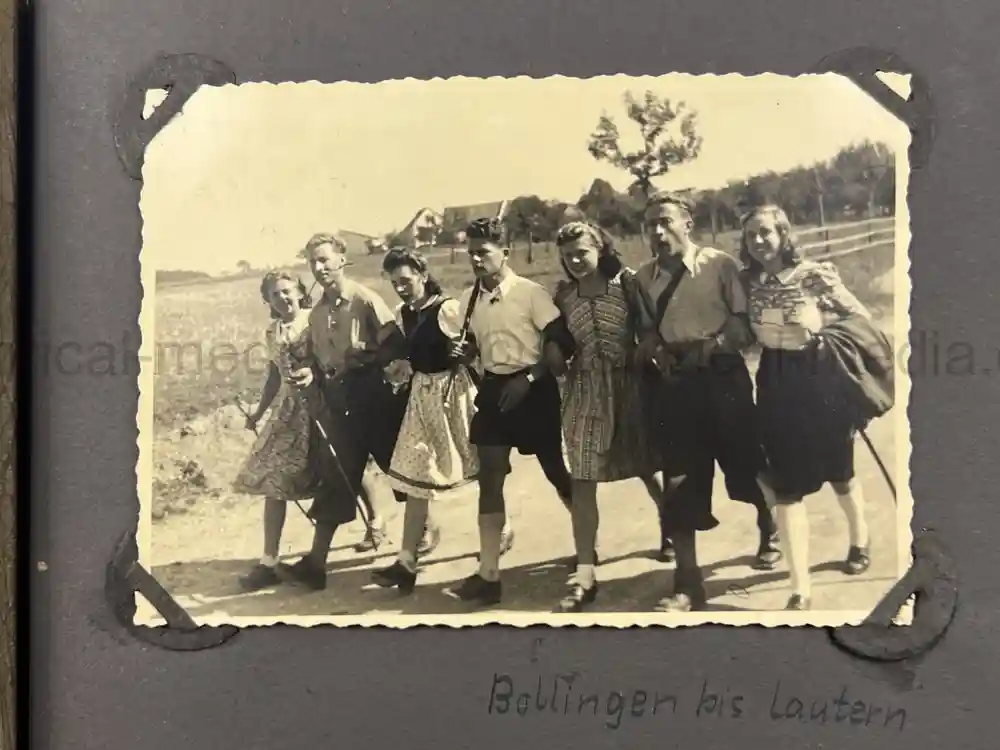WWII GERMAN GIRL'S BDM PHOTO ALBUM