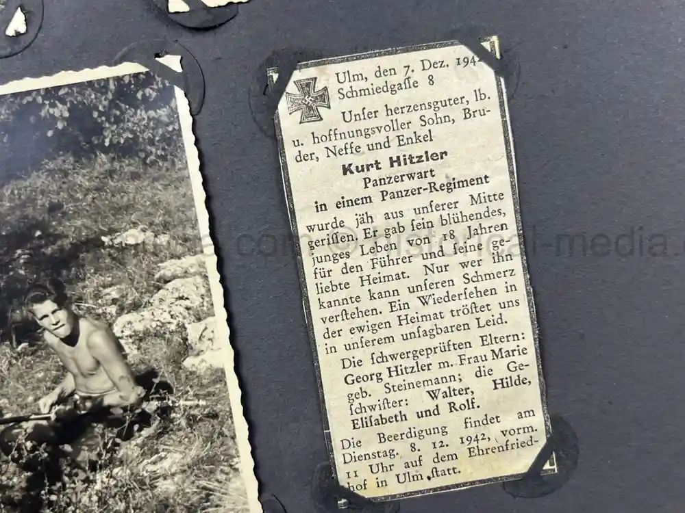 WWII GERMAN GIRL'S BDM PHOTO ALBUM