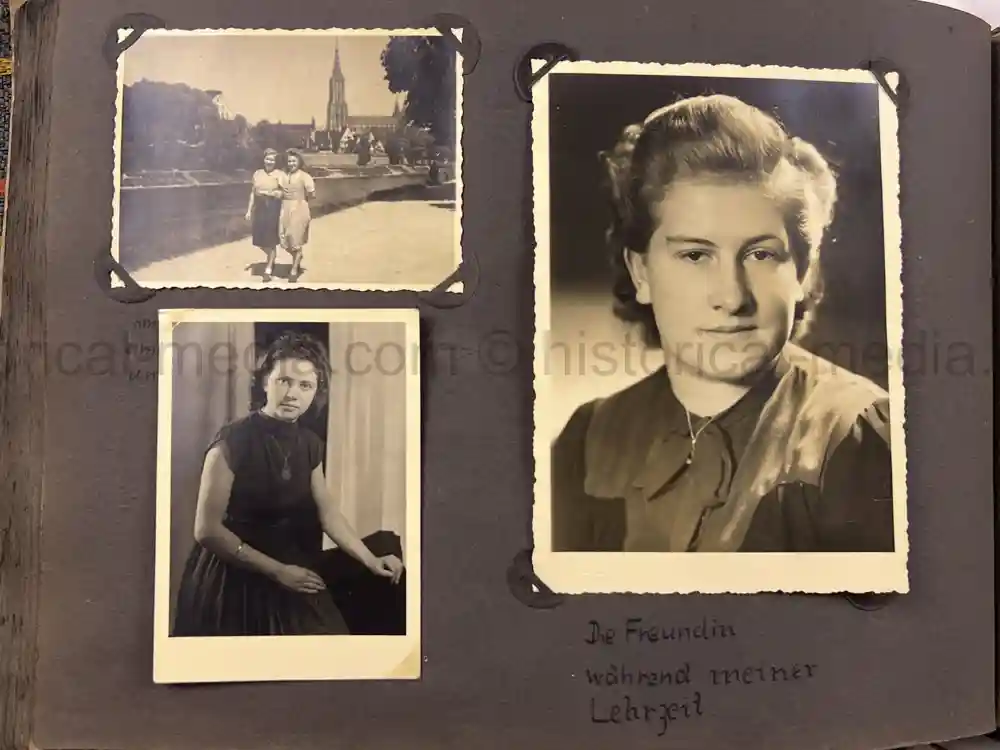 WWII GERMAN GIRL'S BDM PHOTO ALBUM