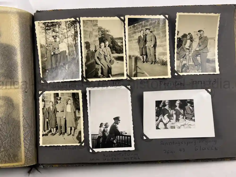 WWII GERMAN GIRL'S BDM PHOTO ALBUM