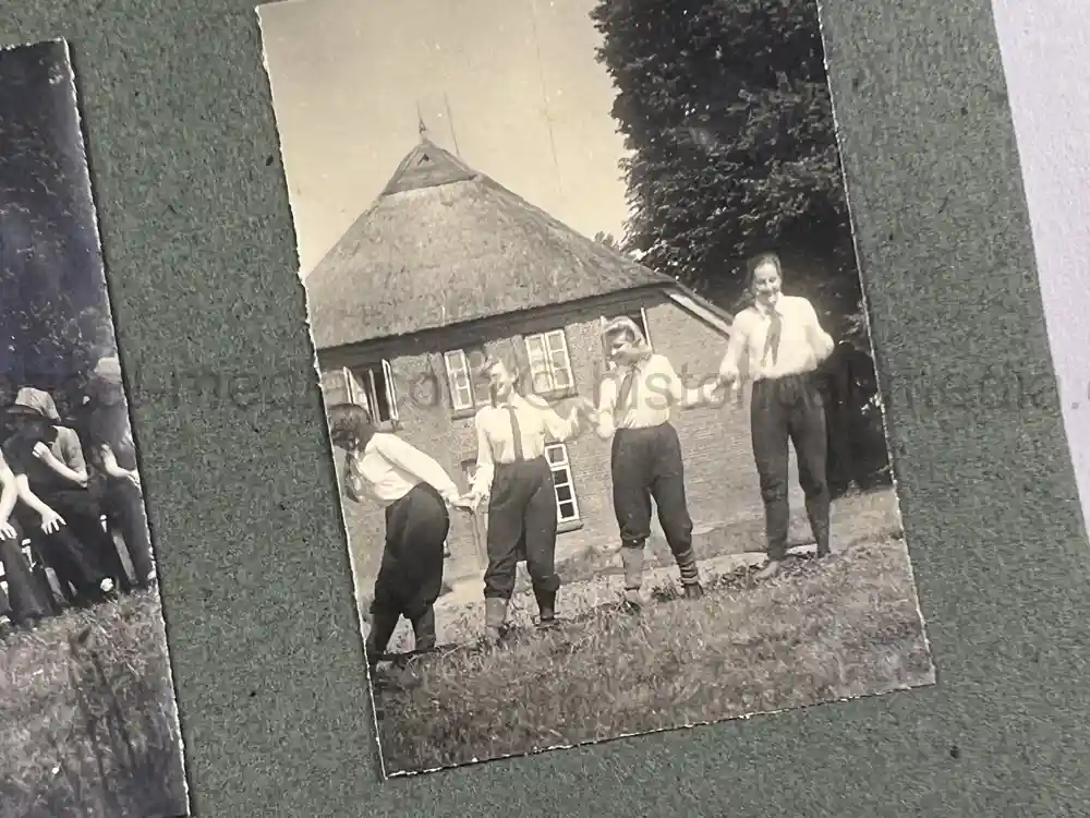 GERMAN WWII GIRL'S RAD PHOTO ALBUM - KARAWANKENHOF, PRAGUE 1944