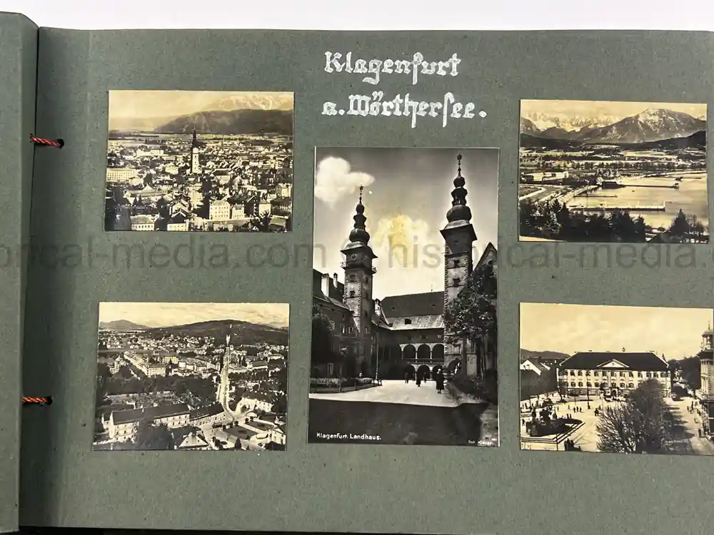 GERMAN WWII GIRL'S RAD PHOTO ALBUM - KARAWANKENHOF, PRAGUE 1944