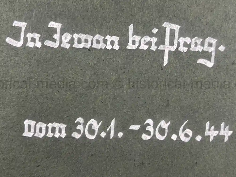 GERMAN WWII GIRL'S RAD PHOTO ALBUM - KARAWANKENHOF, PRAGUE 1944