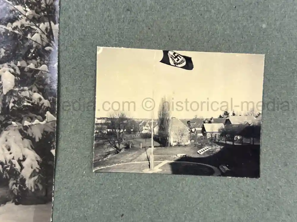 GERMAN WWII GIRL'S RAD PHOTO ALBUM - KARAWANKENHOF, PRAGUE 1944