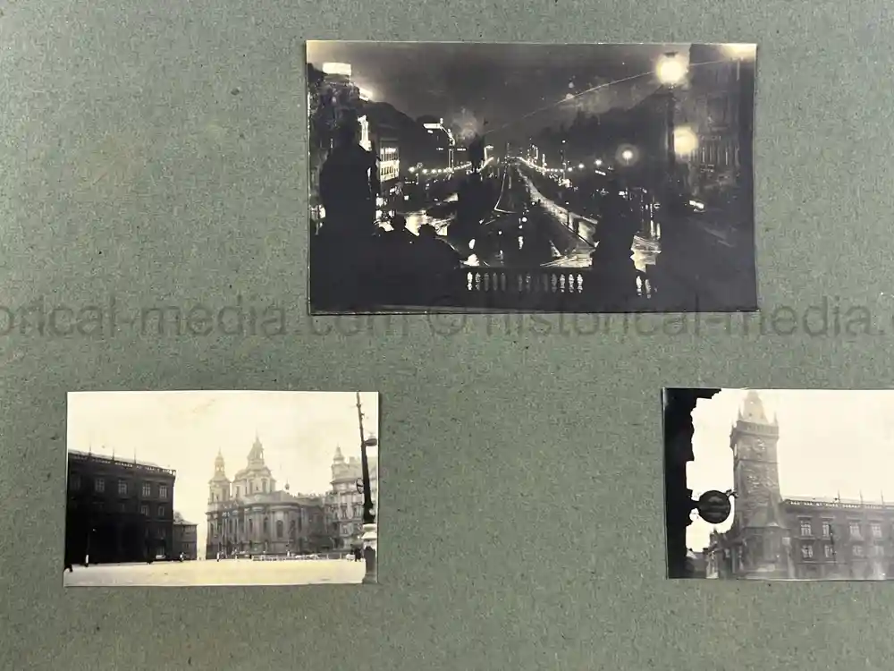 GERMAN WWII GIRL'S RAD PHOTO ALBUM - KARAWANKENHOF, PRAGUE 1944