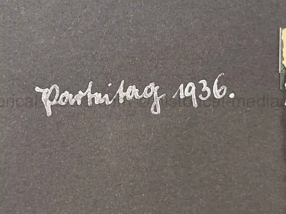 WWII GERMAN RAD & ARMY MG 34 CREW PHOTO ALBUM - NÜRNBERG RALLY 1936 + POLAND 1939