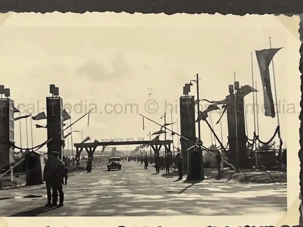 WWII GERMAN RAD & ARMY MG 34 CREW PHOTO ALBUM - NÜRNBERG RALLY 1936 + POLAND 1939