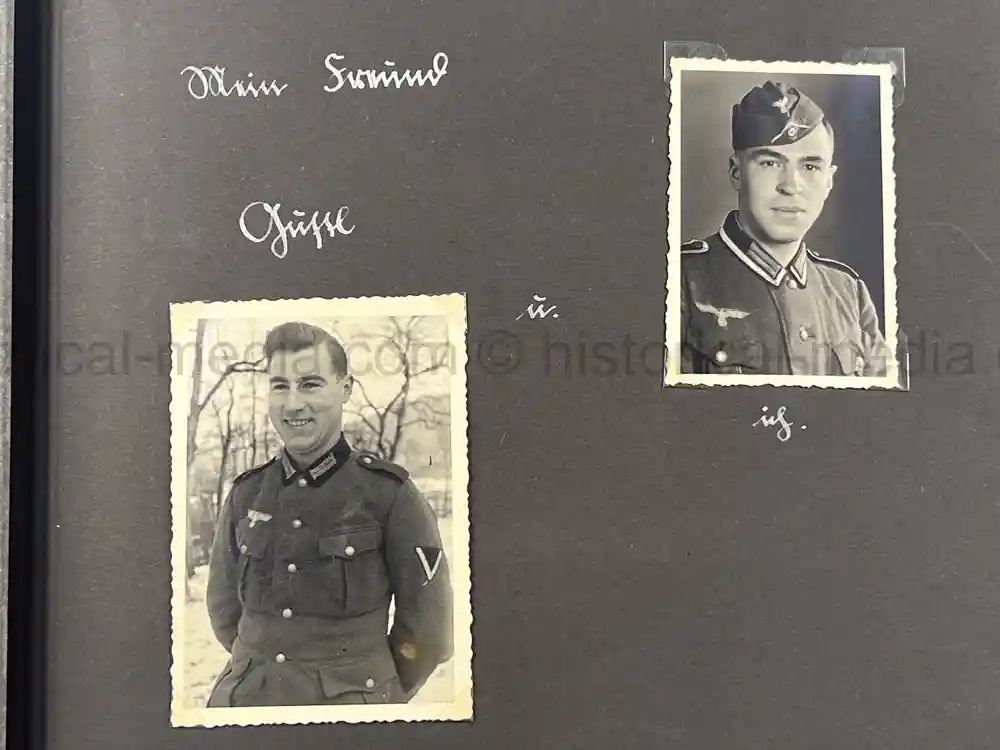 WWII GERMAN RAD & ARMY MG 34 CREW PHOTO ALBUM - NÜRNBERG RALLY 1936 + POLAND 1939