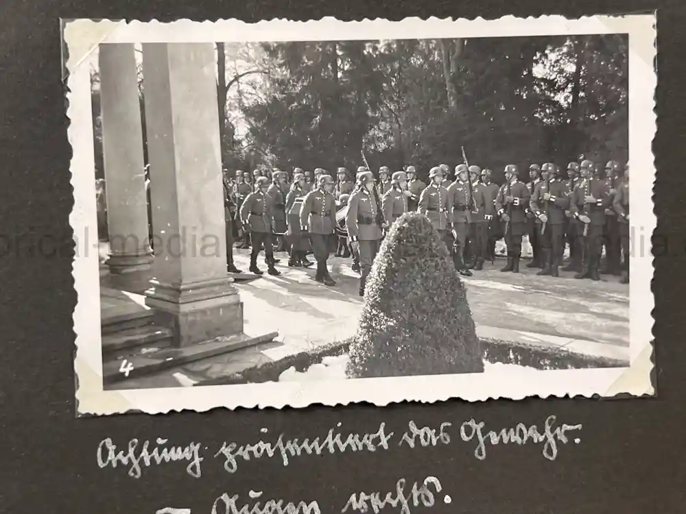 WWII GERMAN RAD & ARMY MG 34 CREW PHOTO ALBUM - NÜRNBERG RALLY 1936 + POLAND 1939