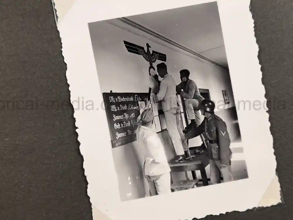 WWII GERMAN RAD & ARMY MG 34 CREW PHOTO ALBUM - NÜRNBERG RALLY 1936 + POLAND 1939