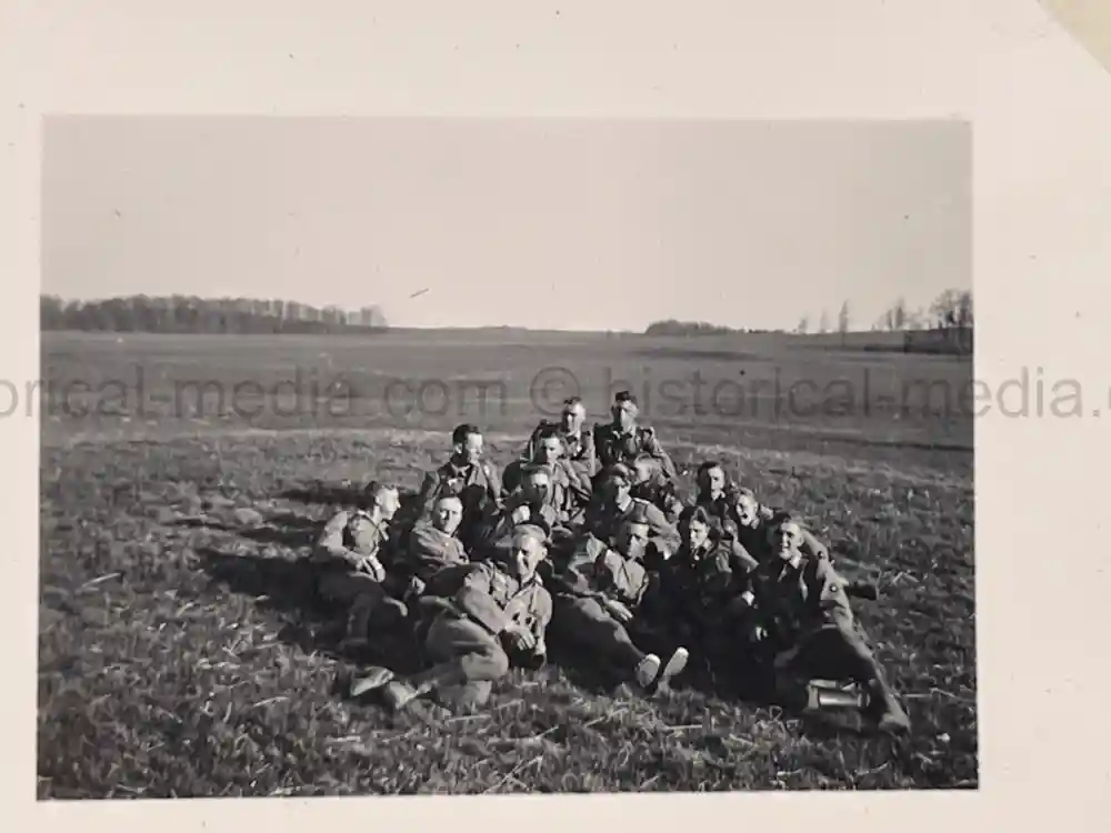 WWII GERMAN RAD & ARMY MG 34 CREW PHOTO ALBUM - NÜRNBERG RALLY 1936 + POLAND 1939