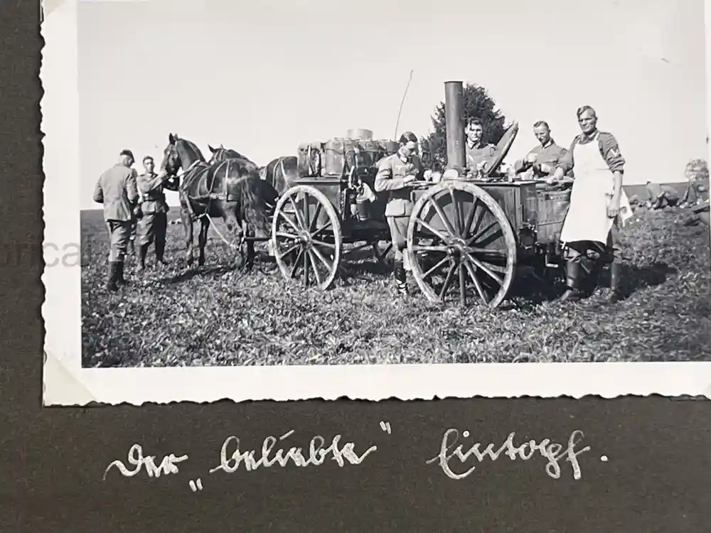 WWII GERMAN RAD & ARMY MG 34 CREW PHOTO ALBUM - NÜRNBERG RALLY 1936 + POLAND 1939