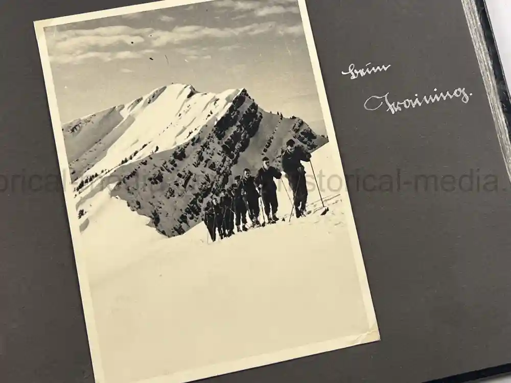 WWII GERMAN RAD & ARMY MG 34 CREW PHOTO ALBUM - NÜRNBERG RALLY 1936 + POLAND 1939