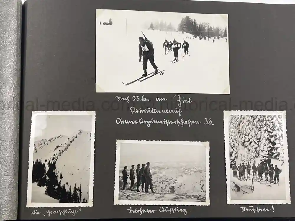 WWII GERMAN RAD & ARMY MG 34 CREW PHOTO ALBUM - NÜRNBERG RALLY 1936 + POLAND 1939