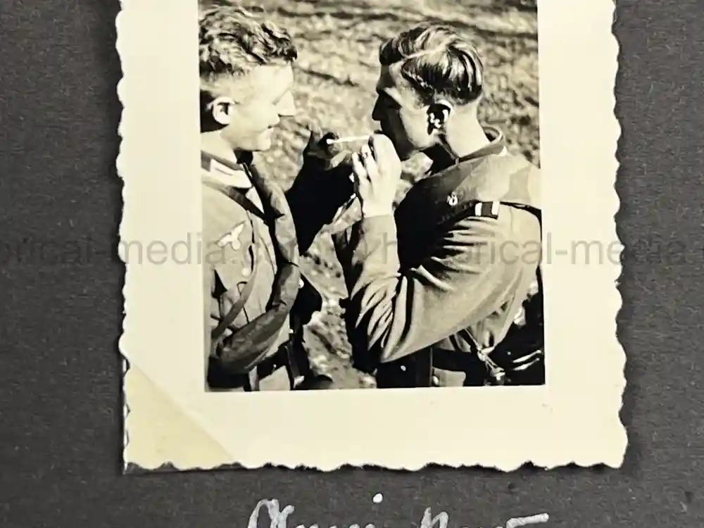 WWII GERMAN RAD & ARMY MG 34 CREW PHOTO ALBUM - NÜRNBERG RALLY 1936 + POLAND 1939