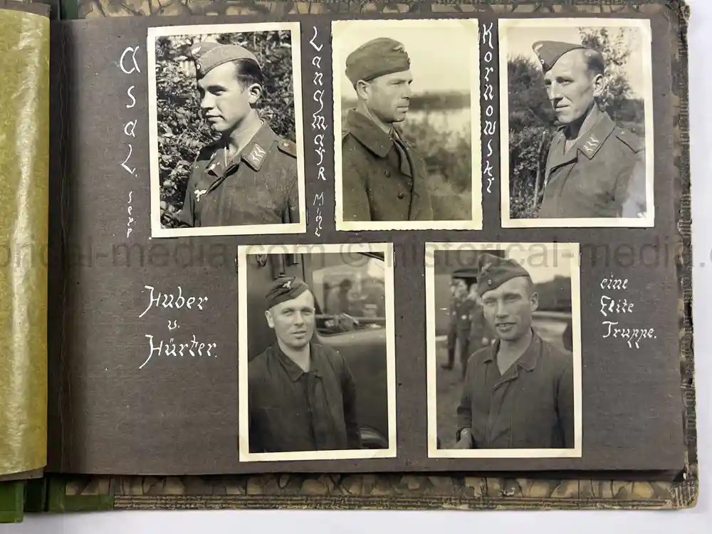 WWII GERMAN LUFTWAFFE PHOTO ALBUM - FRANCE