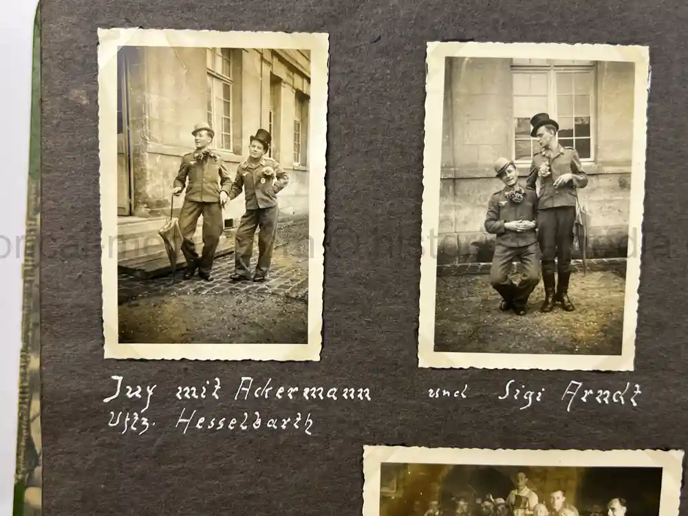 WWII GERMAN LUFTWAFFE PHOTO ALBUM - FRANCE