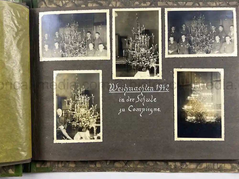 WWII GERMAN LUFTWAFFE PHOTO ALBUM - FRANCE