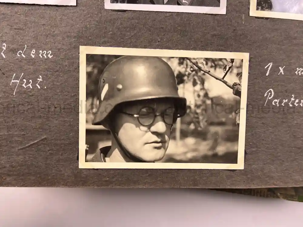 WWII GERMAN LUFTWAFFE PHOTO ALBUM - FRANCE