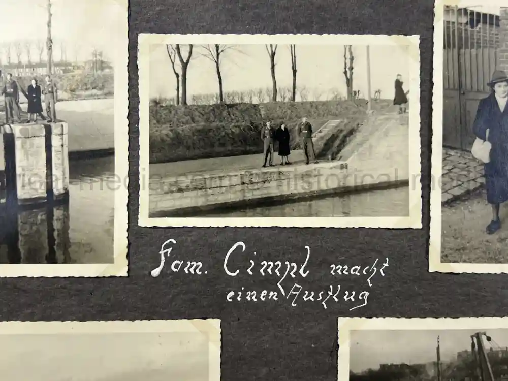 WWII GERMAN LUFTWAFFE PHOTO ALBUM - FRANCE