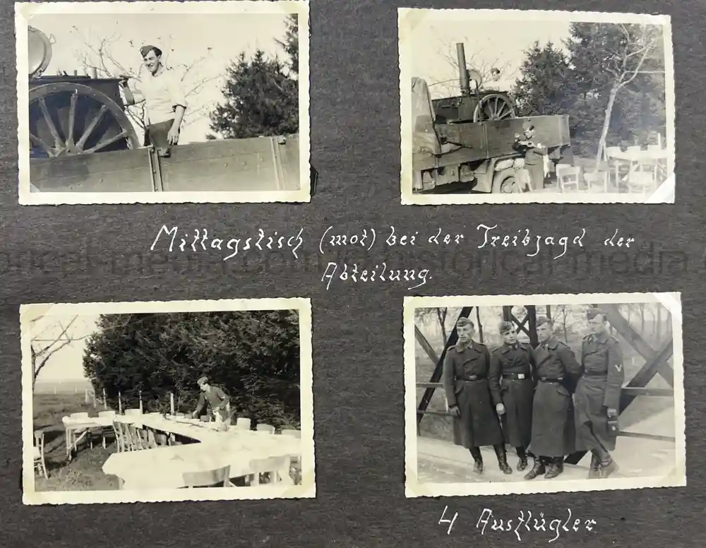 WWII GERMAN LUFTWAFFE PHOTO ALBUM - FRANCE