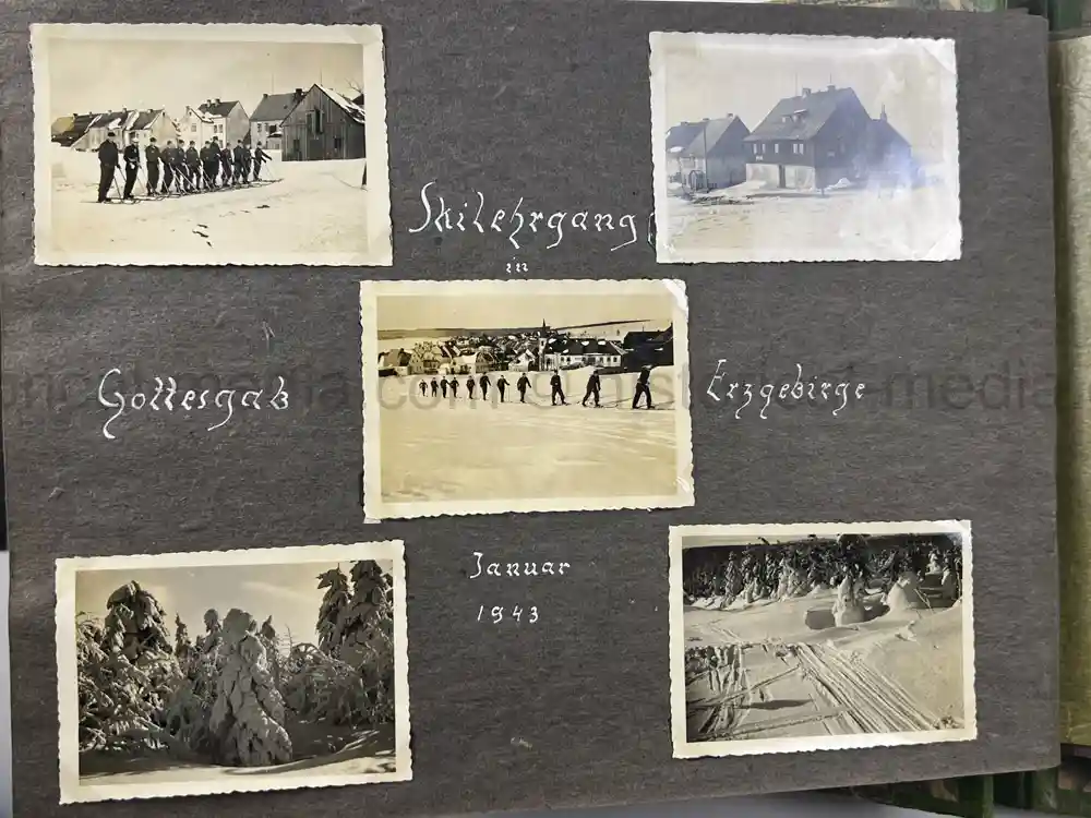 WWII GERMAN LUFTWAFFE PHOTO ALBUM - FRANCE