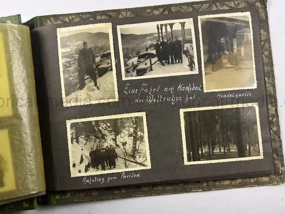 WWII GERMAN LUFTWAFFE PHOTO ALBUM - FRANCE