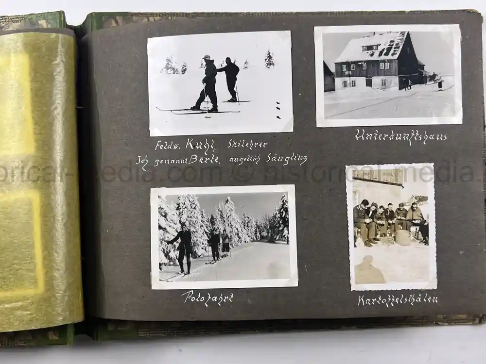 WWII GERMAN LUFTWAFFE PHOTO ALBUM - FRANCE