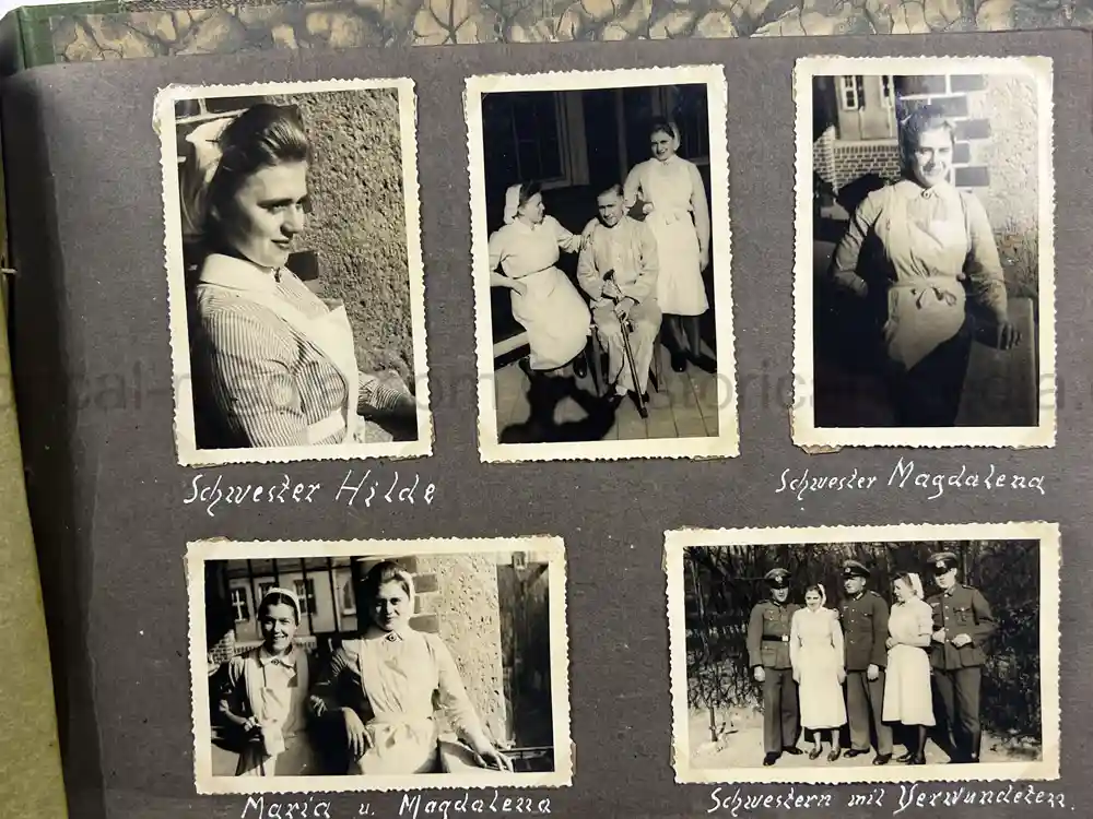 WWII GERMAN LUFTWAFFE PHOTO ALBUM - FRANCE