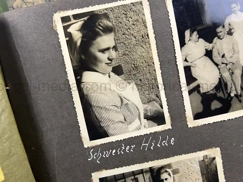 WWII GERMAN LUFTWAFFE PHOTO ALBUM - FRANCE