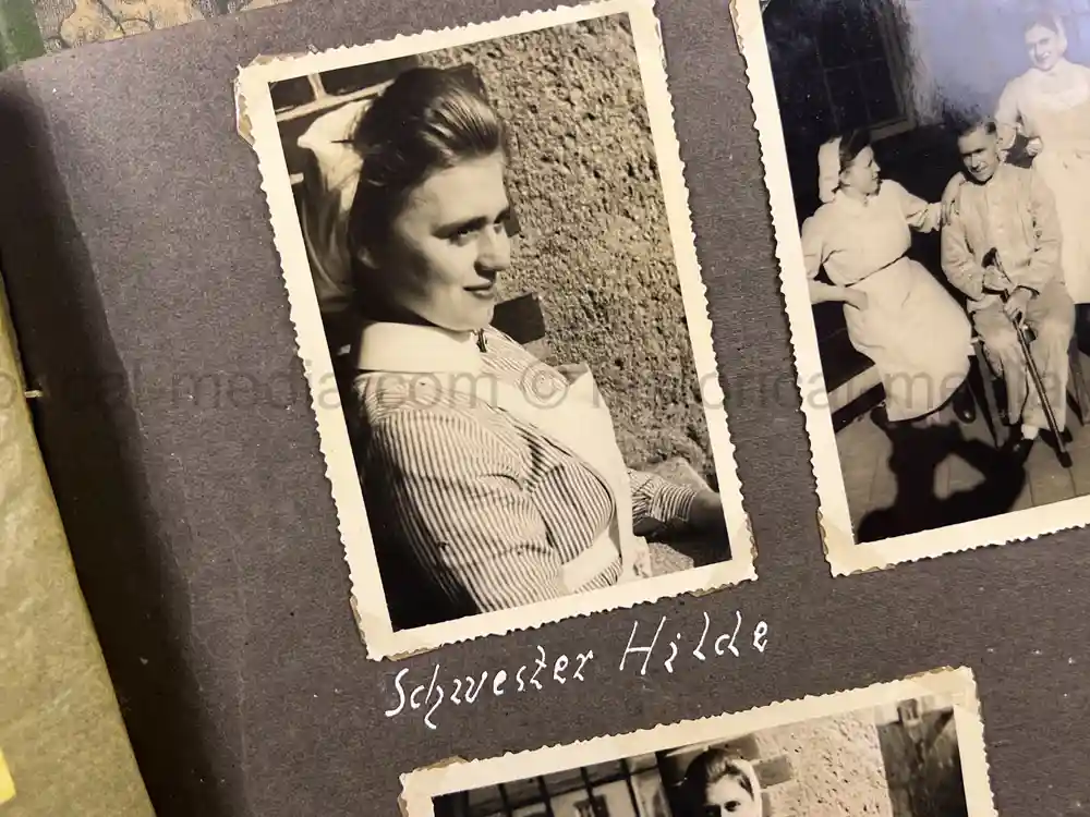 WWII GERMAN LUFTWAFFE PHOTO ALBUM - FRANCE