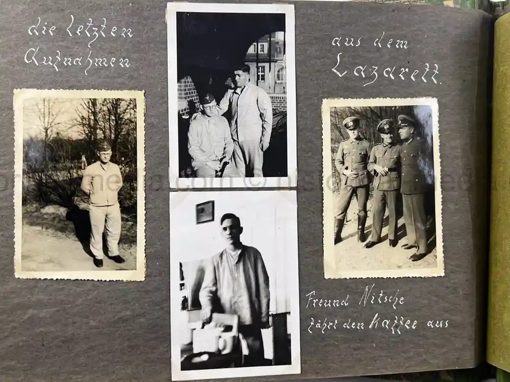 WWII GERMAN LUFTWAFFE PHOTO ALBUM - FRANCE
