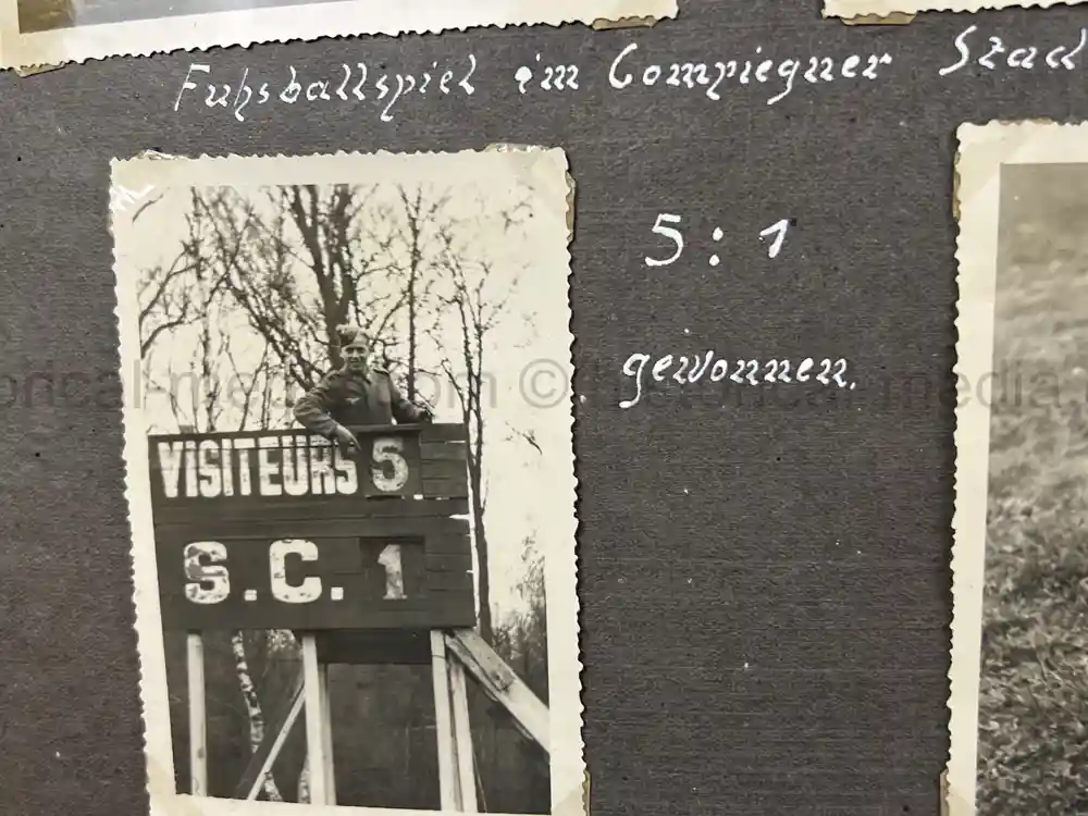 WWII GERMAN LUFTWAFFE PHOTO ALBUM - FRANCE