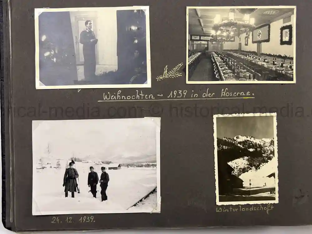 WWII GERMAN ARMY PHOTO ALBUM - RUSSIA CAMPAIGN