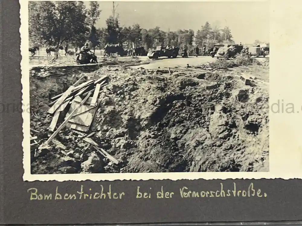 WWII GERMAN ARMY PHOTO ALBUM - RUSSIA CAMPAIGN