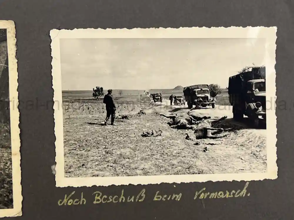 WWII GERMAN ARMY PHOTO ALBUM - RUSSIA CAMPAIGN