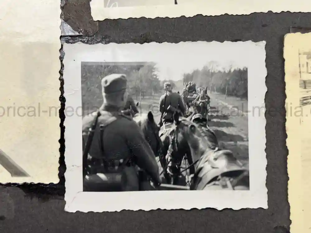 WWII GERMAN ARMY PHOTO ALBUM - RUSSIA CAMPAIGN
