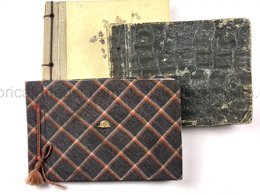 3x WWII GERMAN PHOTO ALBUMS - LUFTWAFFE, HEER