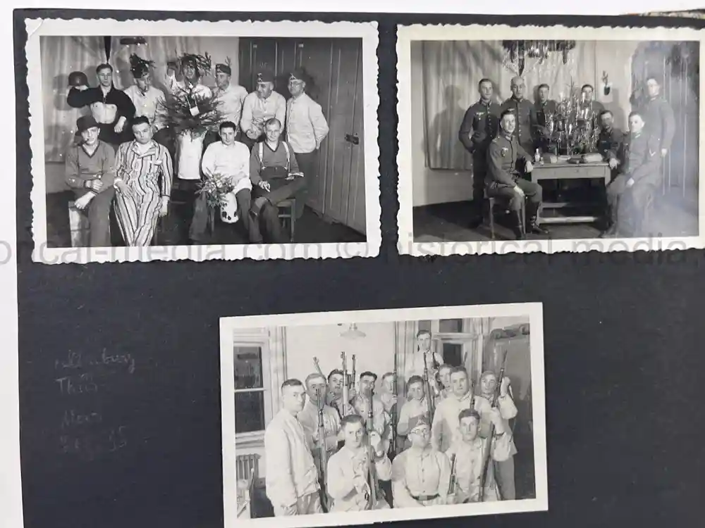 3x WWII GERMAN PHOTO ALBUMS - LUFTWAFFE, HEER