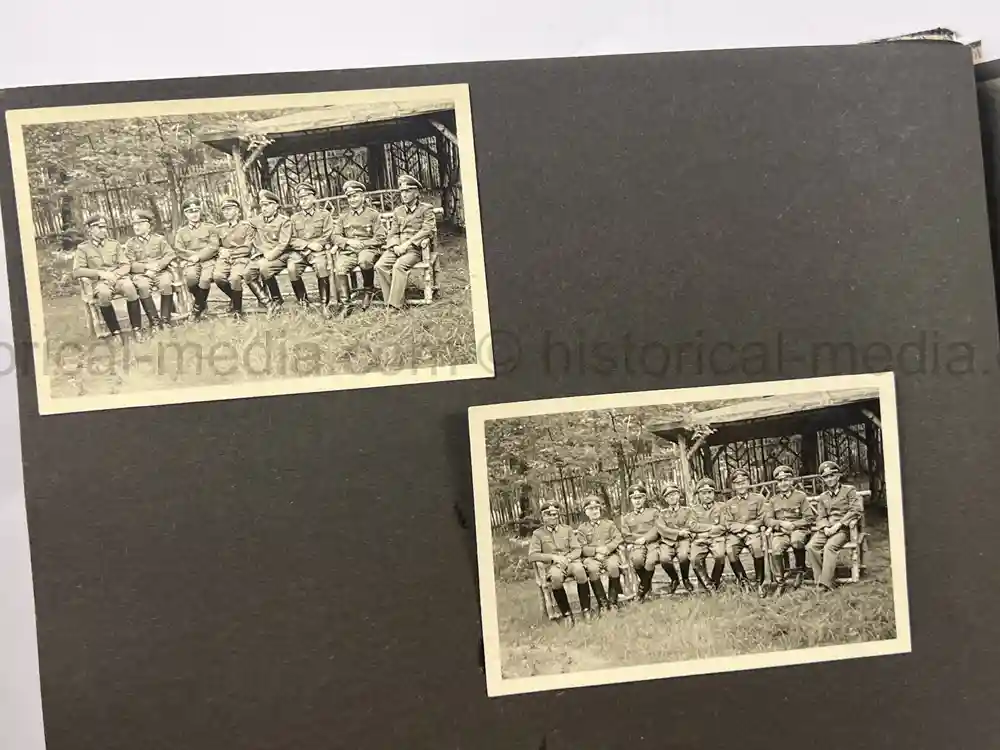 3x WWII GERMAN PHOTO ALBUMS - LUFTWAFFE, HEER