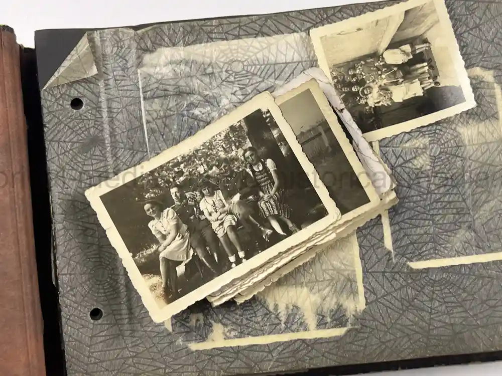 3x WWII GERMAN PHOTO ALBUMS - LUFTWAFFE, HEER