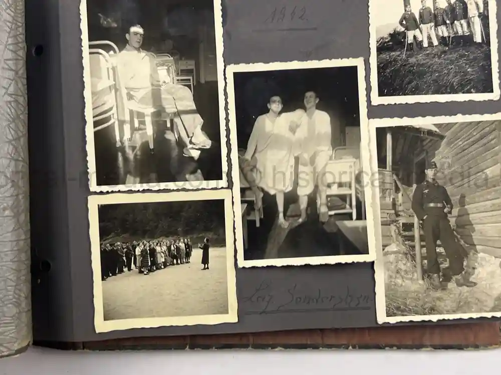 3x WWII GERMAN PHOTO ALBUMS - LUFTWAFFE, HEER